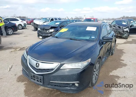 2015 Acura Tlx V6 Advance z USA, uszkodzony, nr VIN 19UUB2F79FA017489